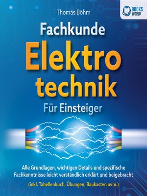 cover image of Fachkunde Elektrotechnik für Einsteiger